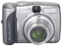 Ремонт Canon PowerShot A710 IS
